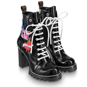 Heart Ankle Boot Heels 